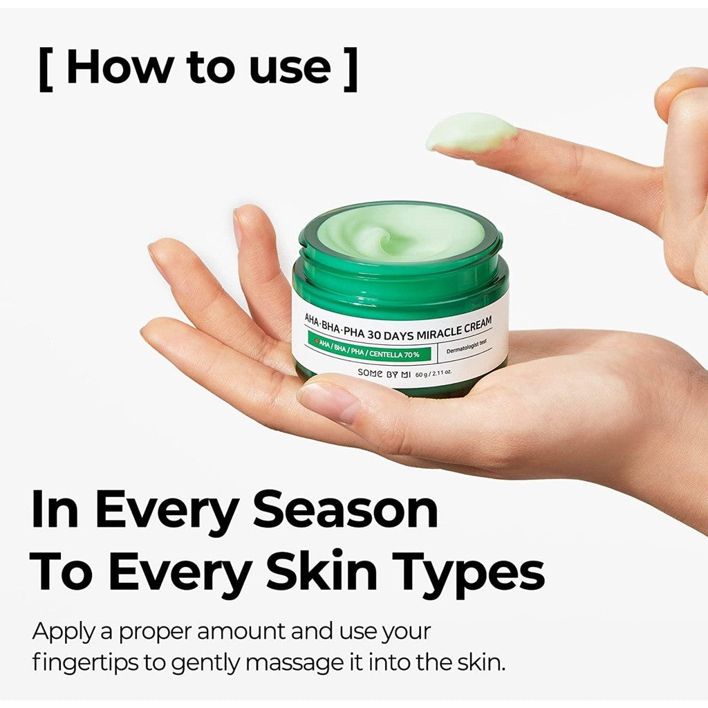 SOME BY MI AHA BHA PHA 30 Days Miracle Cream - 2.02Oz, 60g
