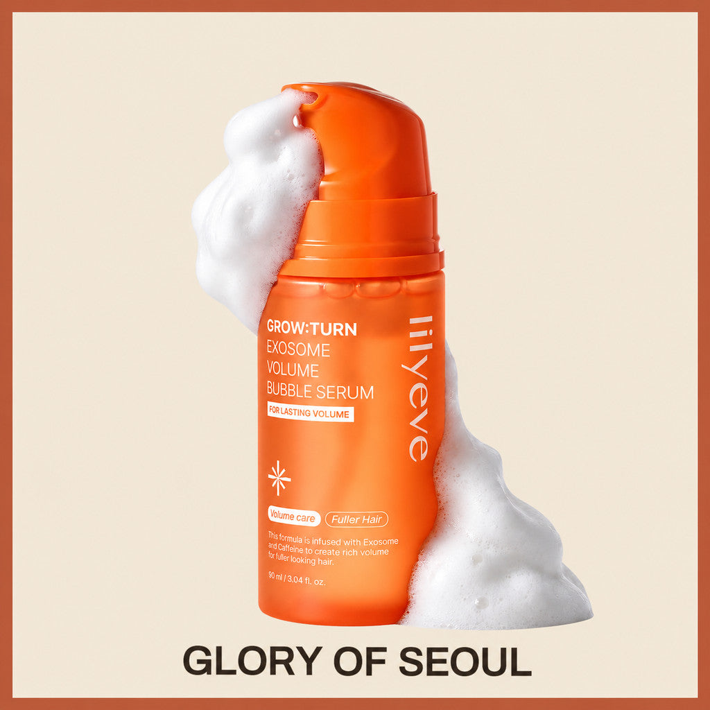 LILYEVE GROW:TURN EXOSOME Volume Bubble Serum 90ml