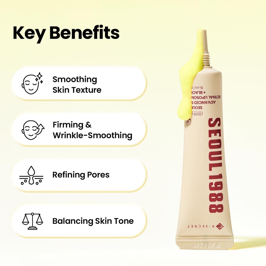 K-SECRET SEOUL 1988 Advanced Shot Retinal Liposome 12% + Arroz Negro 15ml