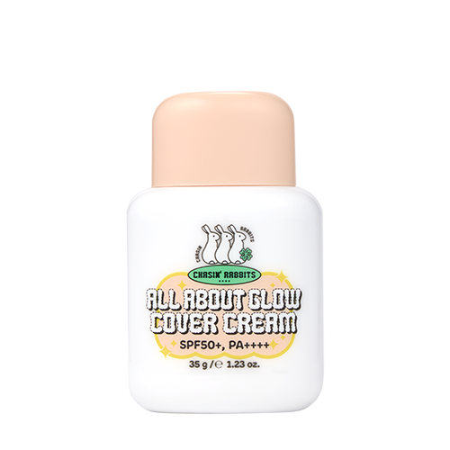CHASIN' RABBITS All About Glow Cover Cream, 35g | SPF50+ PA++++