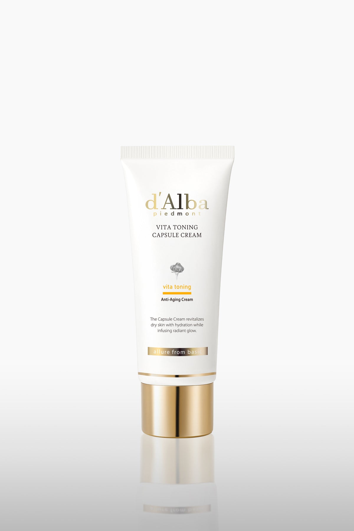 d'Alba Vita Toning Capsule Cream 55g (Tube Type)
