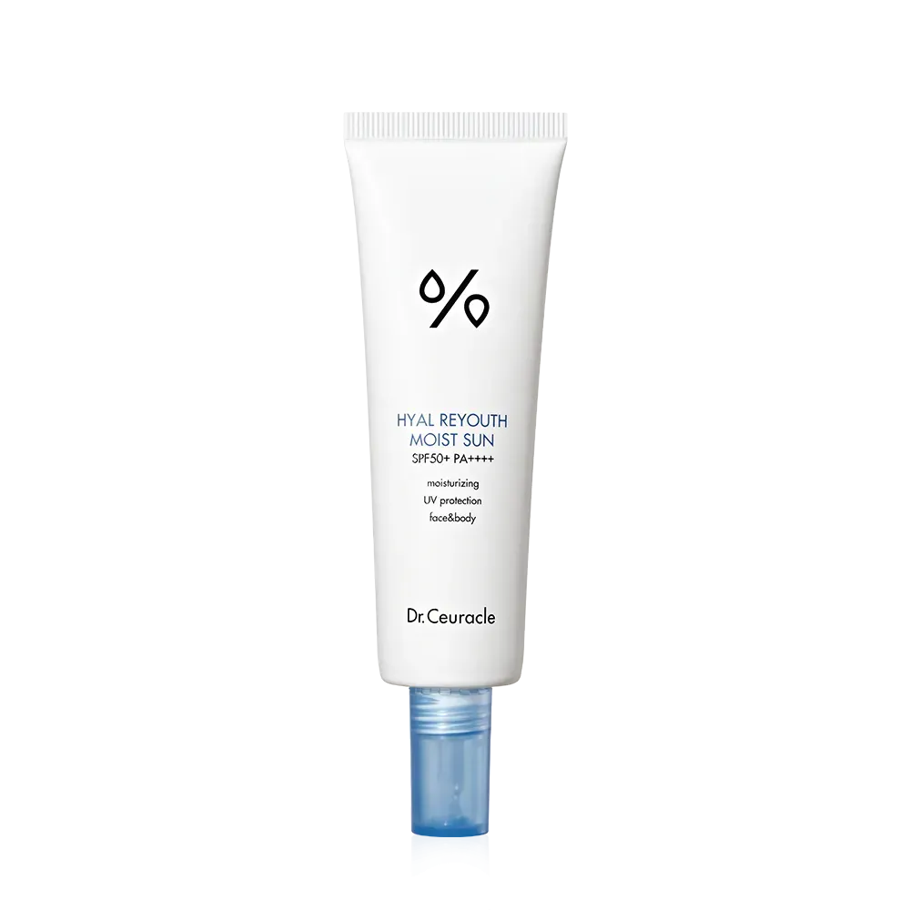 DR.CEURACLE Hyal Reyouth Moist Sun 50ml, Tea Tree Purifine Green Up Sun 50ml — HYAL REYOUTH