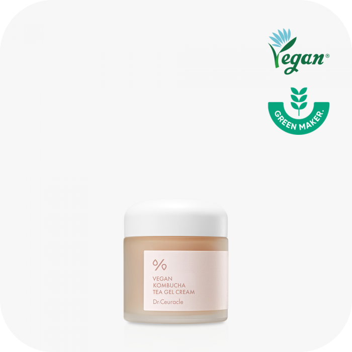 Dr.Ceuracle Vegan Kombucha Tea Gel Cream, 75g