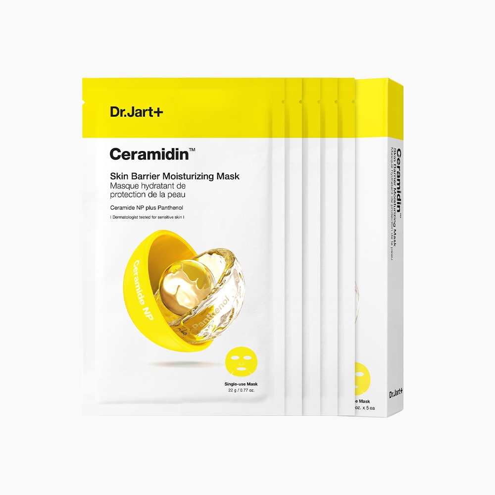 Dr.Jart+ Ceramidin™ Skin Barrier Moisturizing Mask 22g*5ea