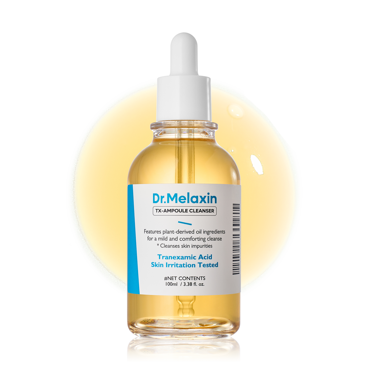 DR.MELAXIN TX Ampoule Cleanser 100ml / 5.07fl oz, Moisturizing, Cleansing for Sensitive Skin