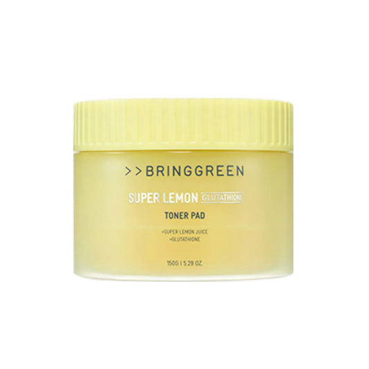 BRING GREEN Super Lemon Glutathione Toner Pad 90 Sheets