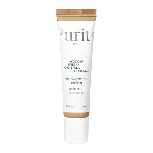 PURITO Wonder Releaf Centella BB Cream SPF30 PA+++ 30ml (6 Colors)