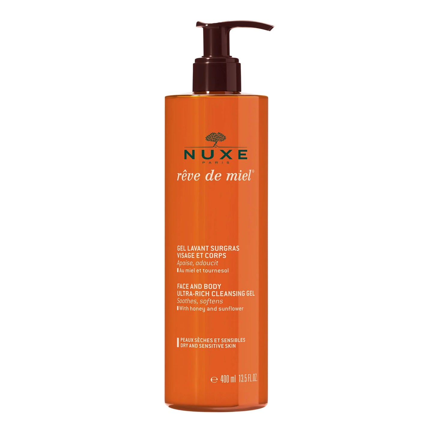 NUXE Reve De Miel Face Cleansing and Make-Up Removing Gel 200ml