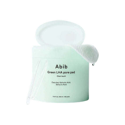Abib Green LHA Pore Pad Clear Touch 60pads 210ml