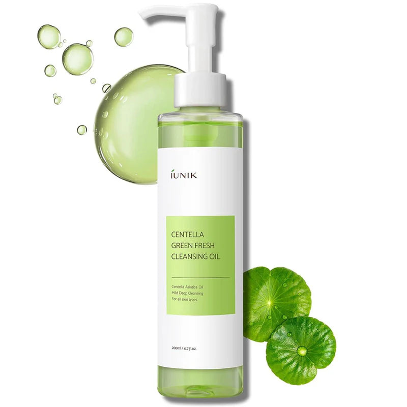 IUNIK Centella Green Fresh Cleansing Oil 200ml