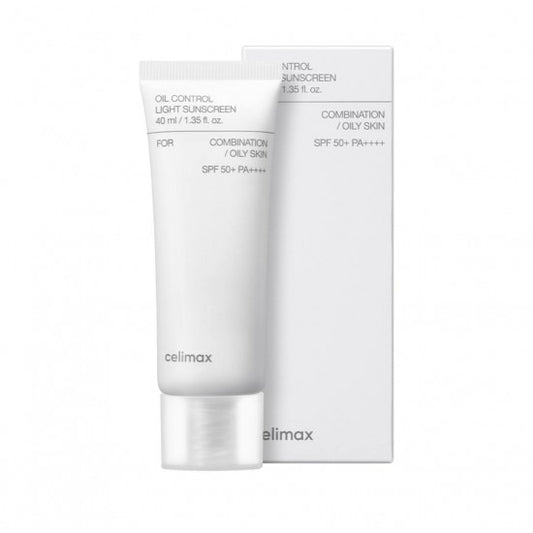 CELIMAX Oil Control Light Sunscreen SPF50+ PA++++ 40ml