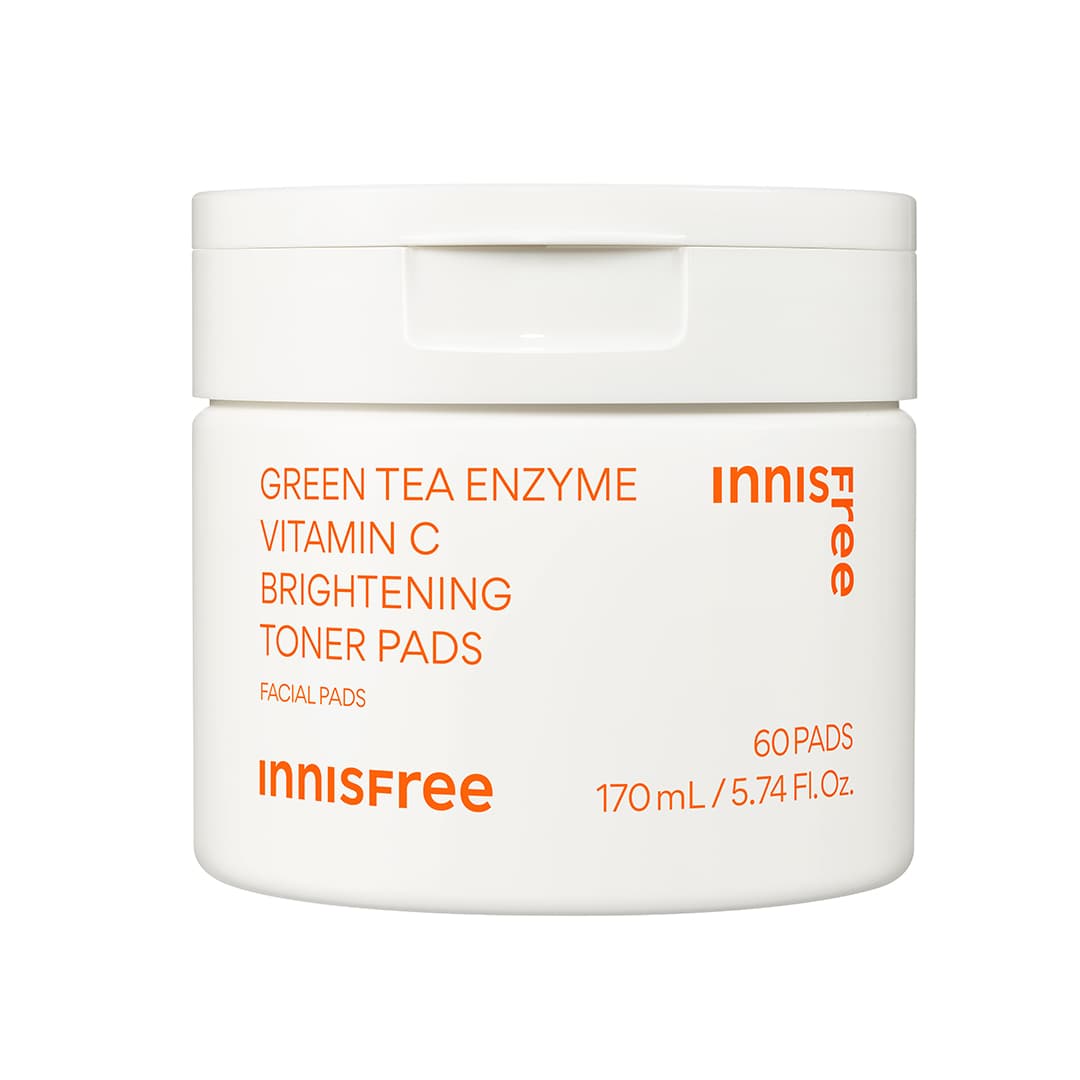 Innisfree Vitamin C Green Tea Enzyme Brightening Pad 60P