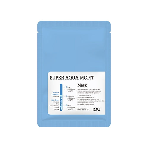 IOU Super Aqua Moist Mask 1ea