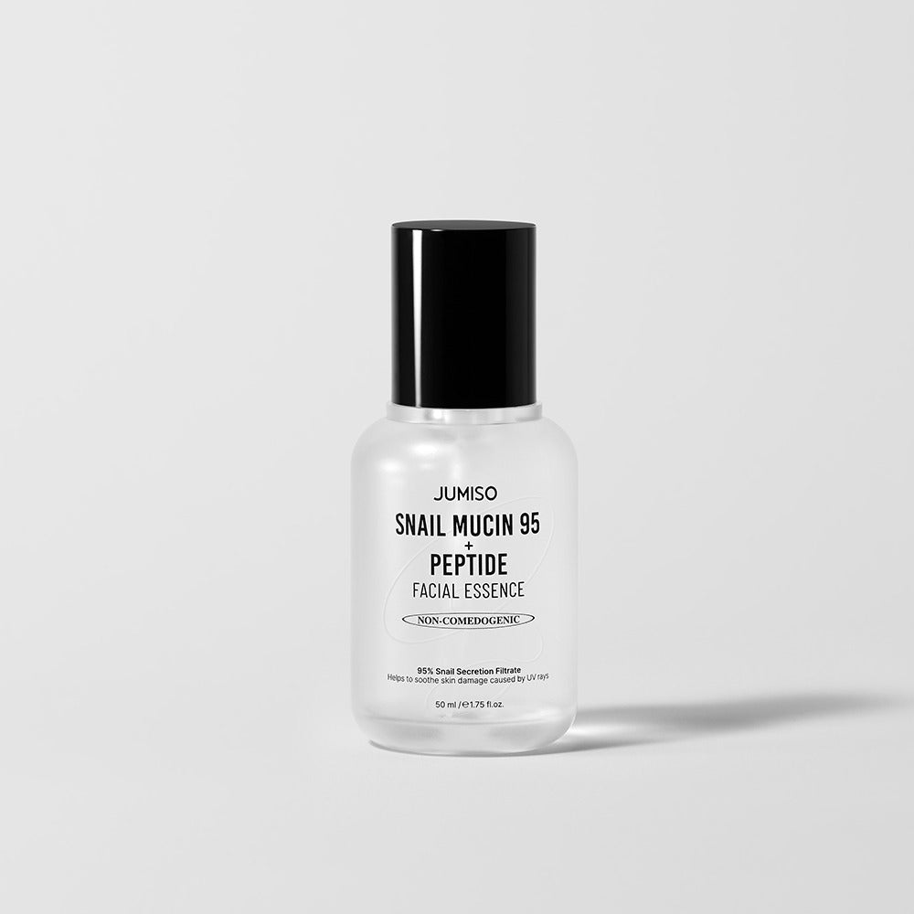 [Jumiso] Snail Mucin 95% + Peptide Essence 50ml | Mini Size, Hydrating Serum with Snail, Face Moisturizer for Dry Skin, Daily Deep Hydration, Korean Skincare