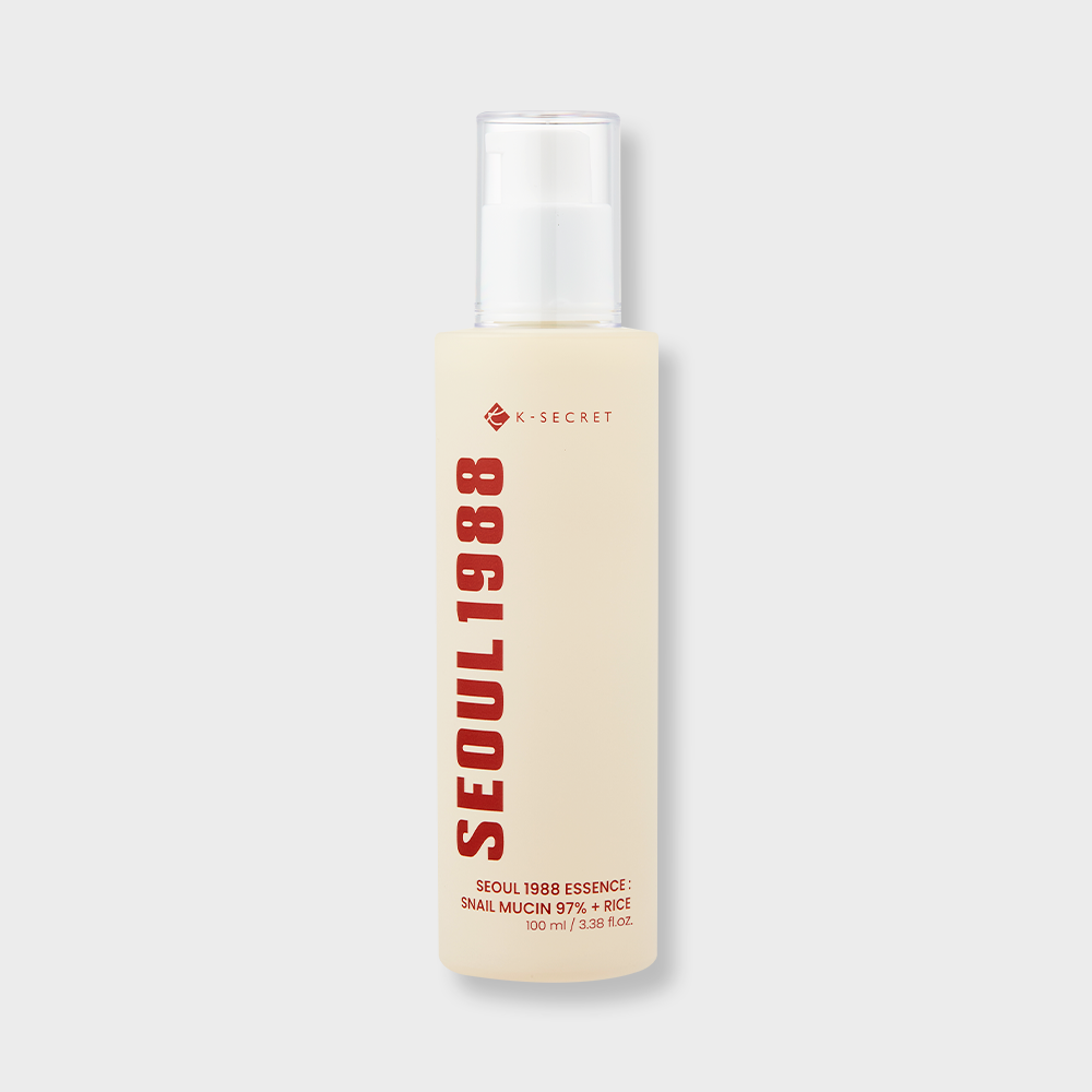 K-SECRET SEOUL 1988 Essence : Snail Mucin 97% + Rice 100ml
