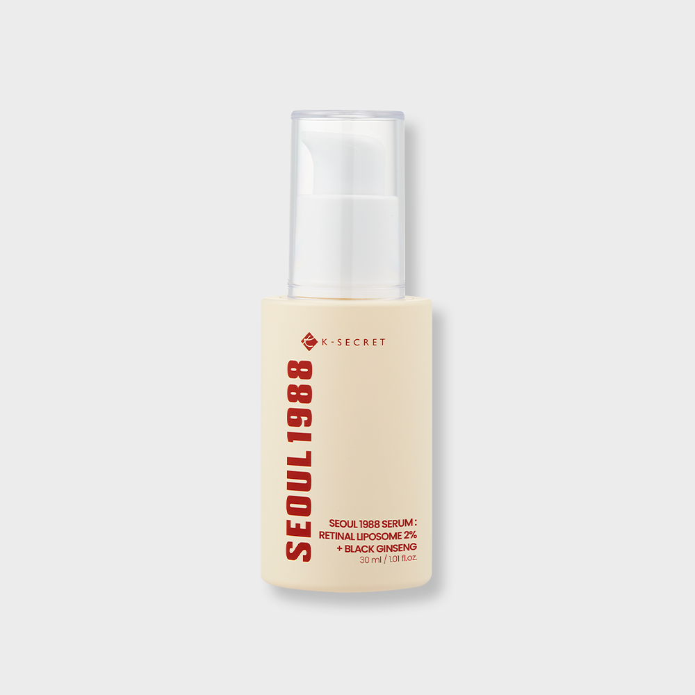 K-SECRET SEOUL 1988 Serum : Retinal Liposome 2% + Black Ginseng 30ml