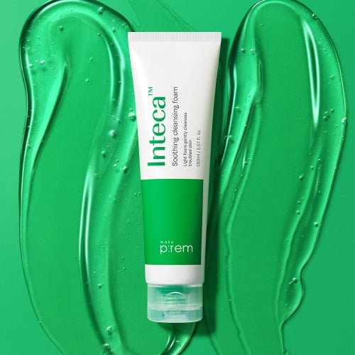 MAKE PREM INTECA Soothing Gel Cleansing Foam, 150mL