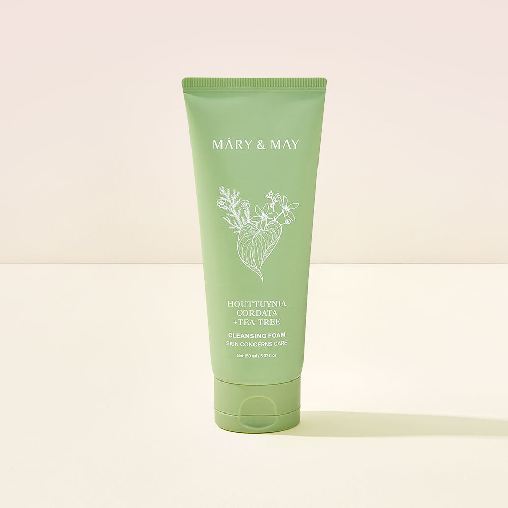MARY&MAY Houttuynia Cordata + Tea Tree Cleansing Foam 150ml