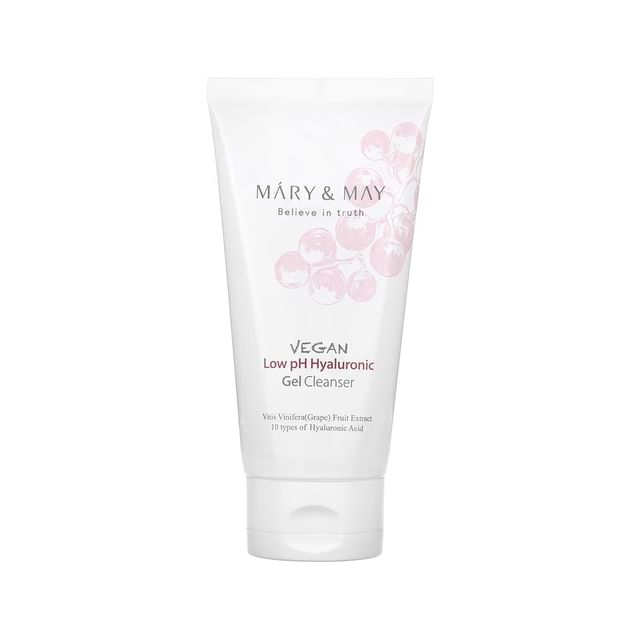 MARY & MAY Vegan Low pH Hyaluronic Gel Cleanser 150ml