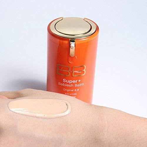 SKIN79 Super Plus Beblesh Balm Triple Function Orange BB Cream SPF50 PA+++, 40ml  / #21 Yellow Beige  ｜ Rich Vitamin Complex Care Healthy and Vital Skin, High Coverag
