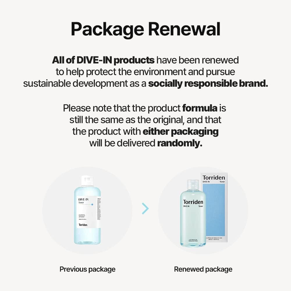 TORRIDEN Dive-in Low-Molecular Hyaluronic Acid Toner 300ml