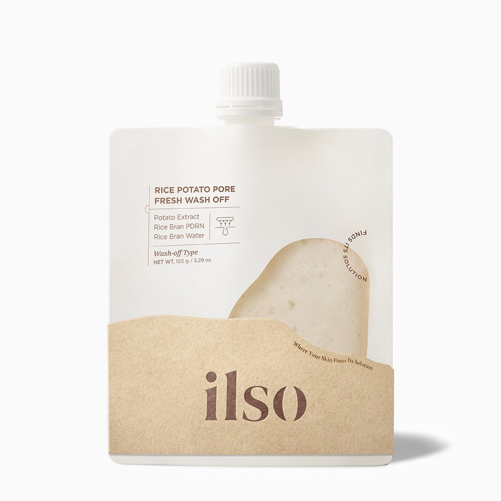 [NEW] ILSO Rice Potato Pore Fresh Wash Off, 150g