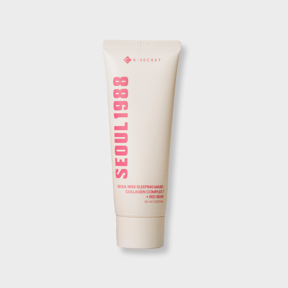 [NEW] K-SECRET SEOUL 1988 Sleeping Mask : Collagen Complex 7 + Red Bean, 60ml