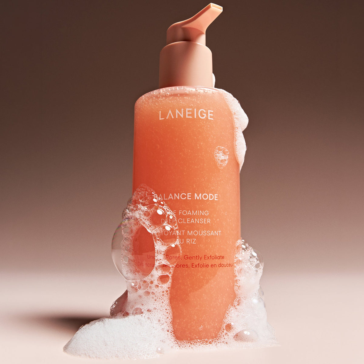 [NEW] LANEIGE Balance Mode Rice Foaming Deep Cleanser, 250mL