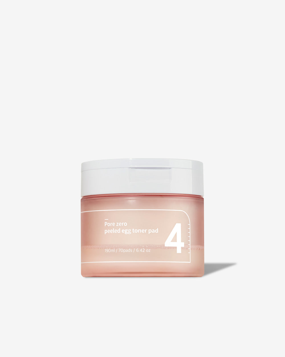 Numbuzin No.4 Pore Zero Peeled Egg Toner Pad 70 Sheets