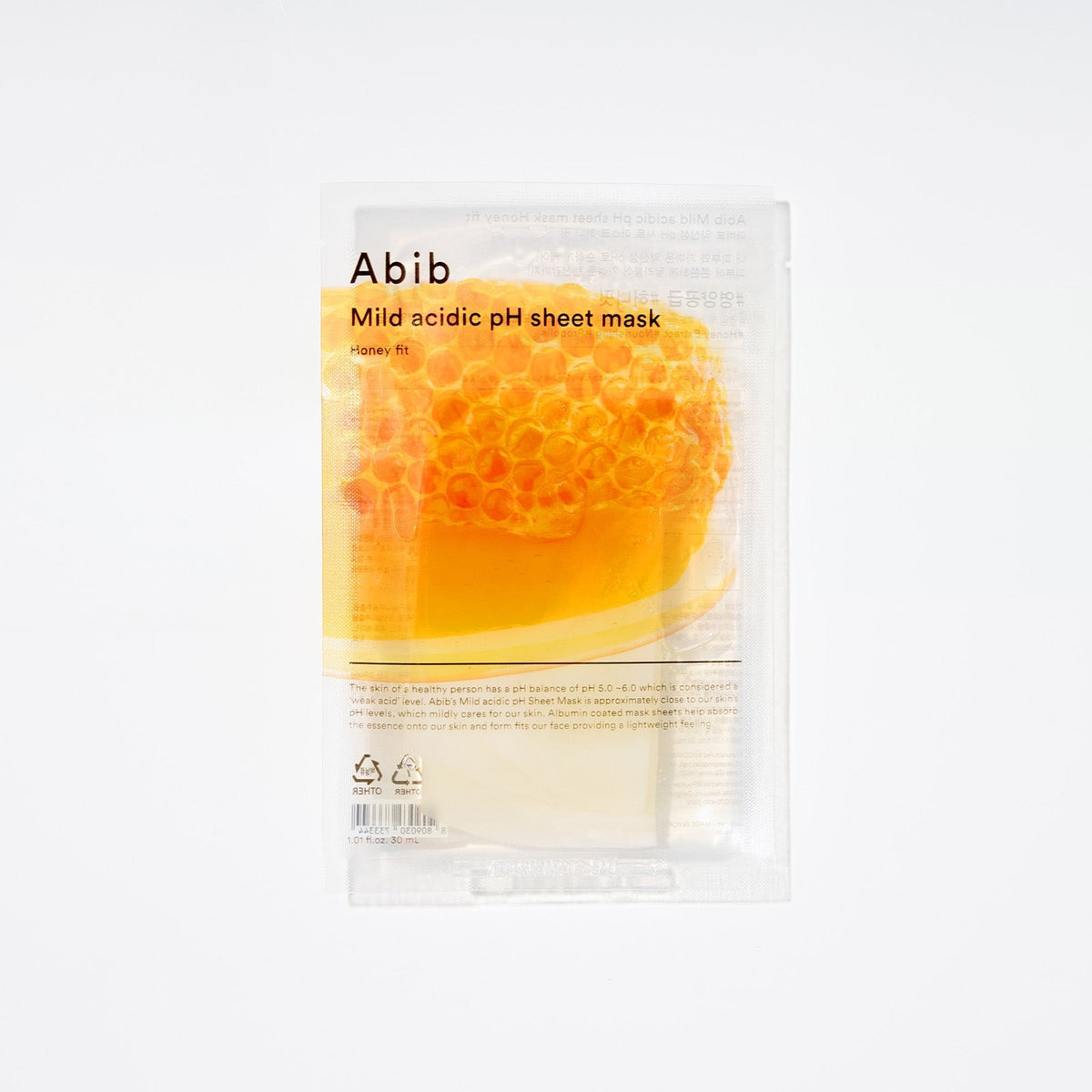 [SET] Abib Mild Acidic pH Honey Fit Sheet Mask 30ml*10 Sheets