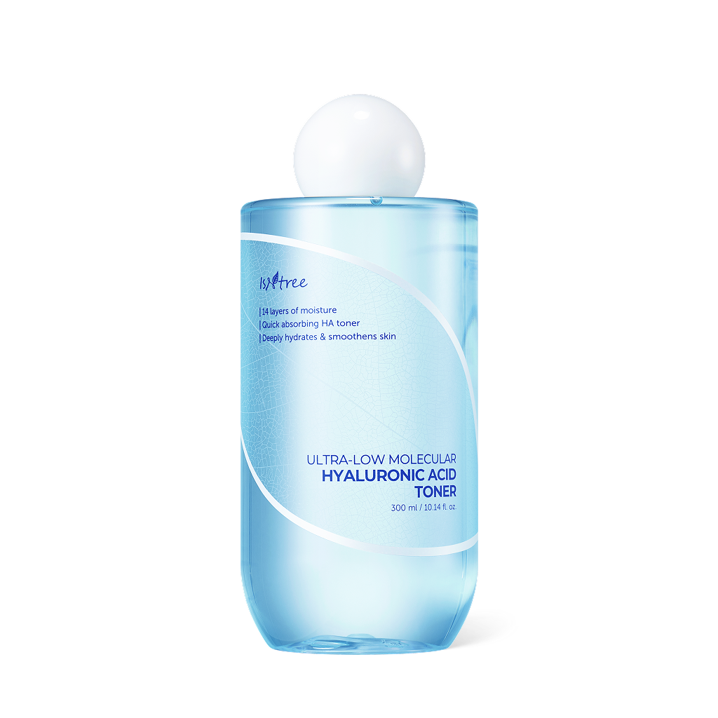 ISNTREE Ultra-Low Molecular Hyaluronic Acid Toner Original Product 300ml / Refill 200ml