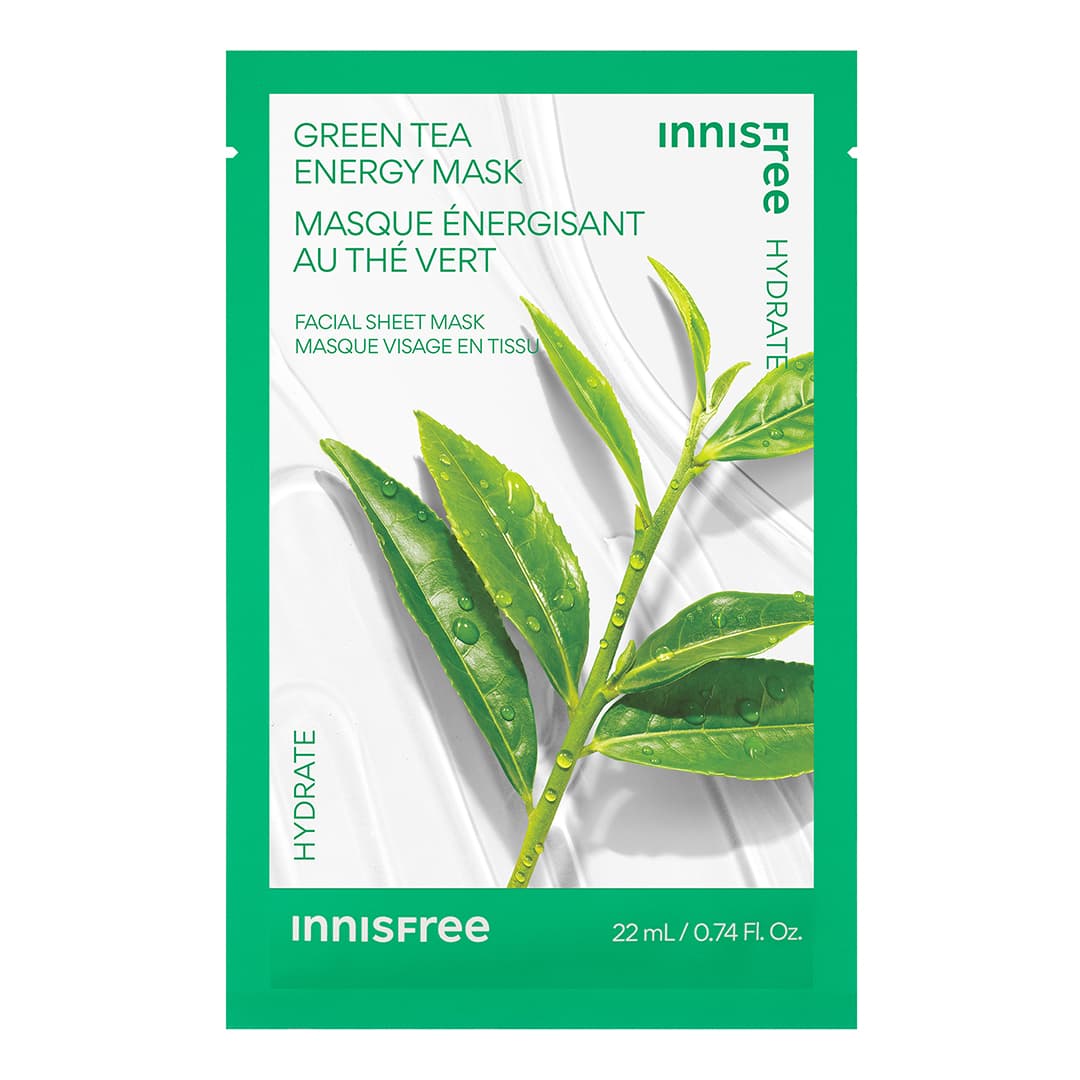 Innisfree Energy Sheet Mask Green Tea 1 Sheet