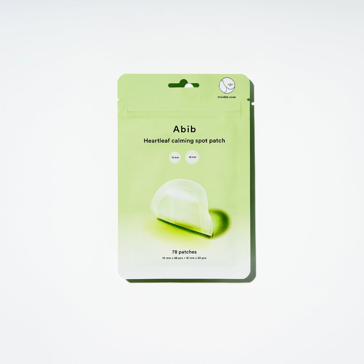 Abib Heartleaf Calming Spot Patch 10mm*48pcs + 12mm*30pcs