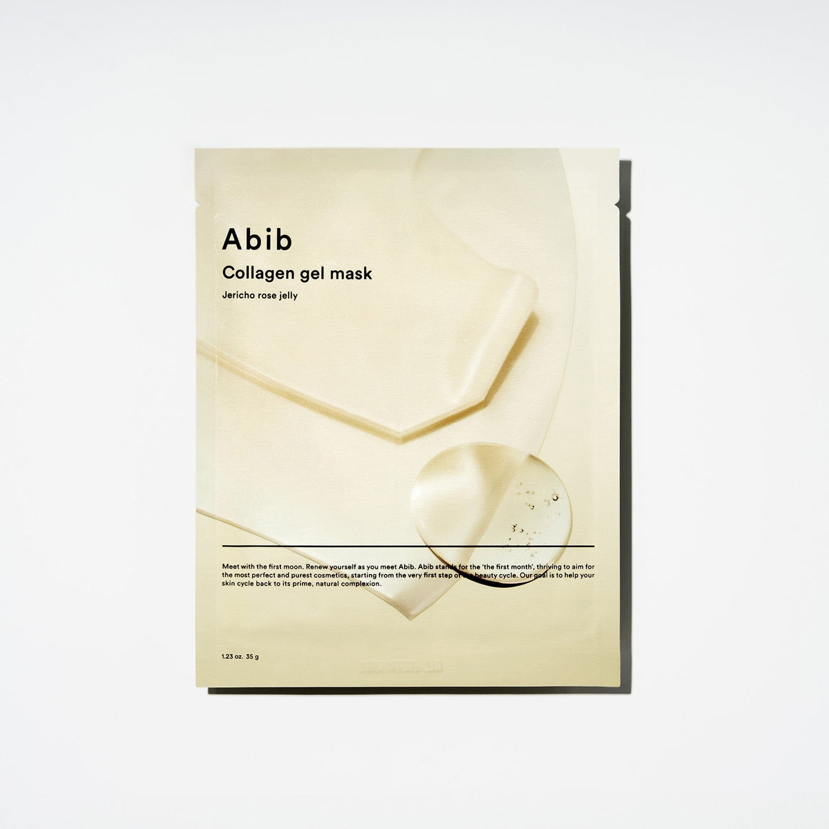 Abib Collagen Gel Mask 35g 1 Sheet (3 Types) | Sedum Jelly / Jericho Rose Jelly / Heartleaf Jelly