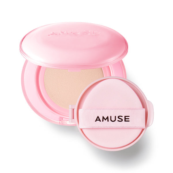 AMUSE Dew Power Vegan Cushion 15g Product+Refill Set (SPF50+ PA+++)
