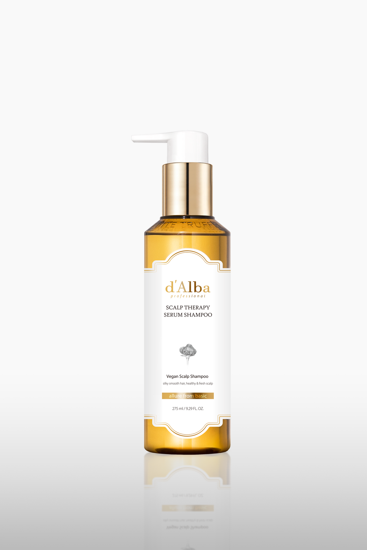 d'Alba Vegan Repairing Scalp Therapy Serum Shampoo 65ml / 275ml