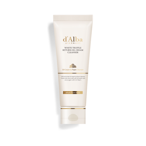 d'Alba White Truffle Return Oil Cream Cleanser 100ml (Tube Type)