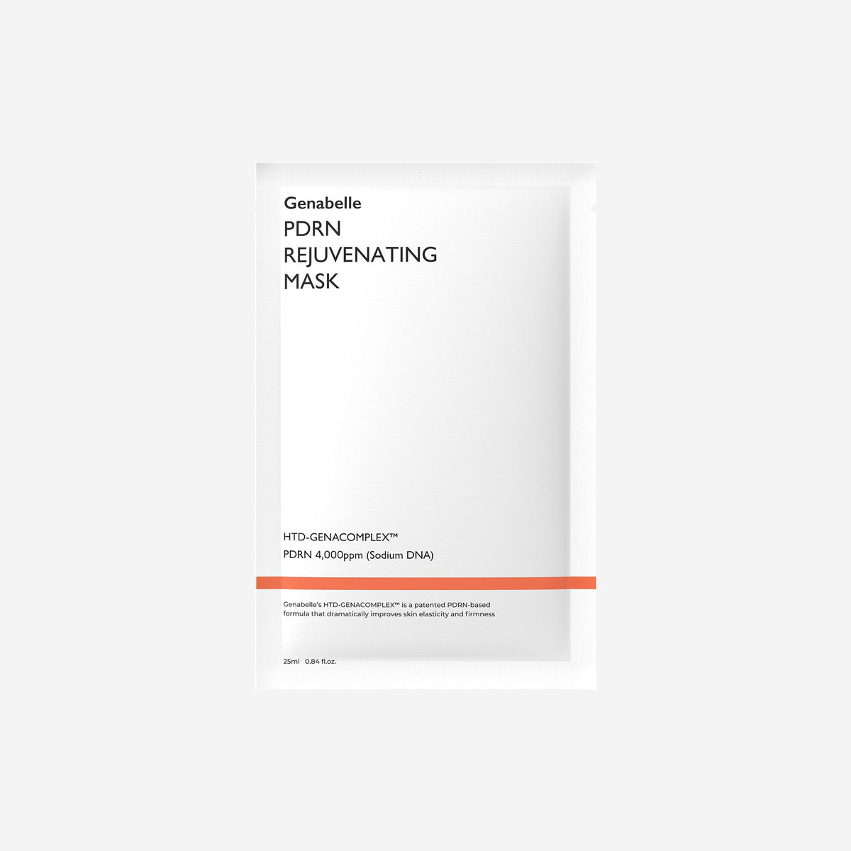Genabelle PDRN Rejuvenating Mask Sheet, 5 Sheets/1box
