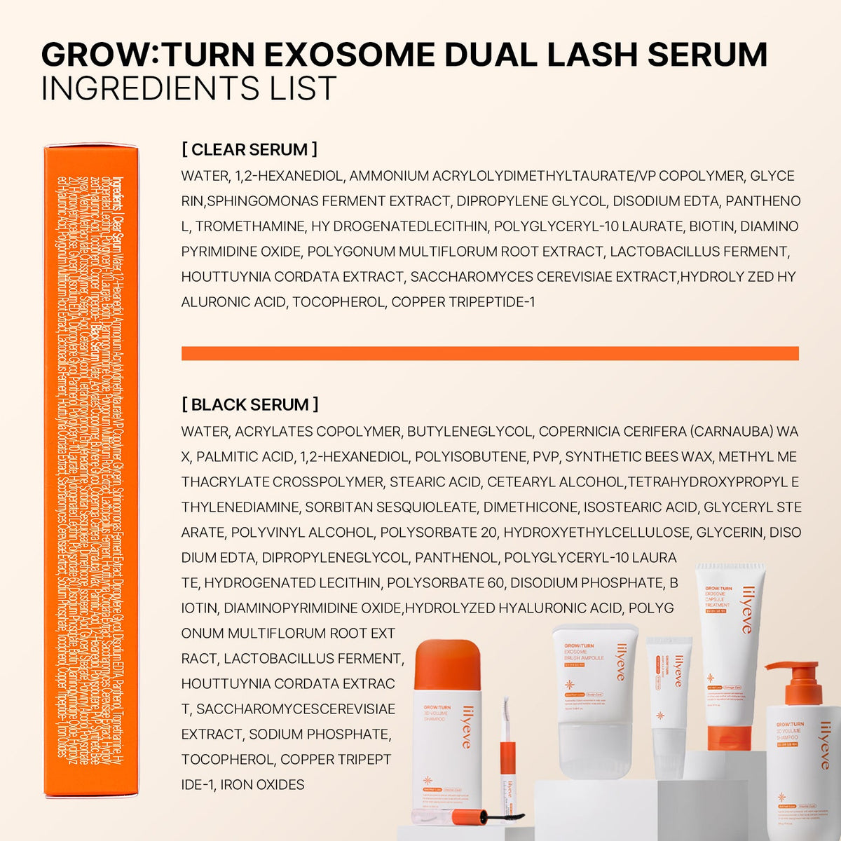 Lilyeve GrowTurn Exosome Dual Lash Serum 8ml — official image 7
