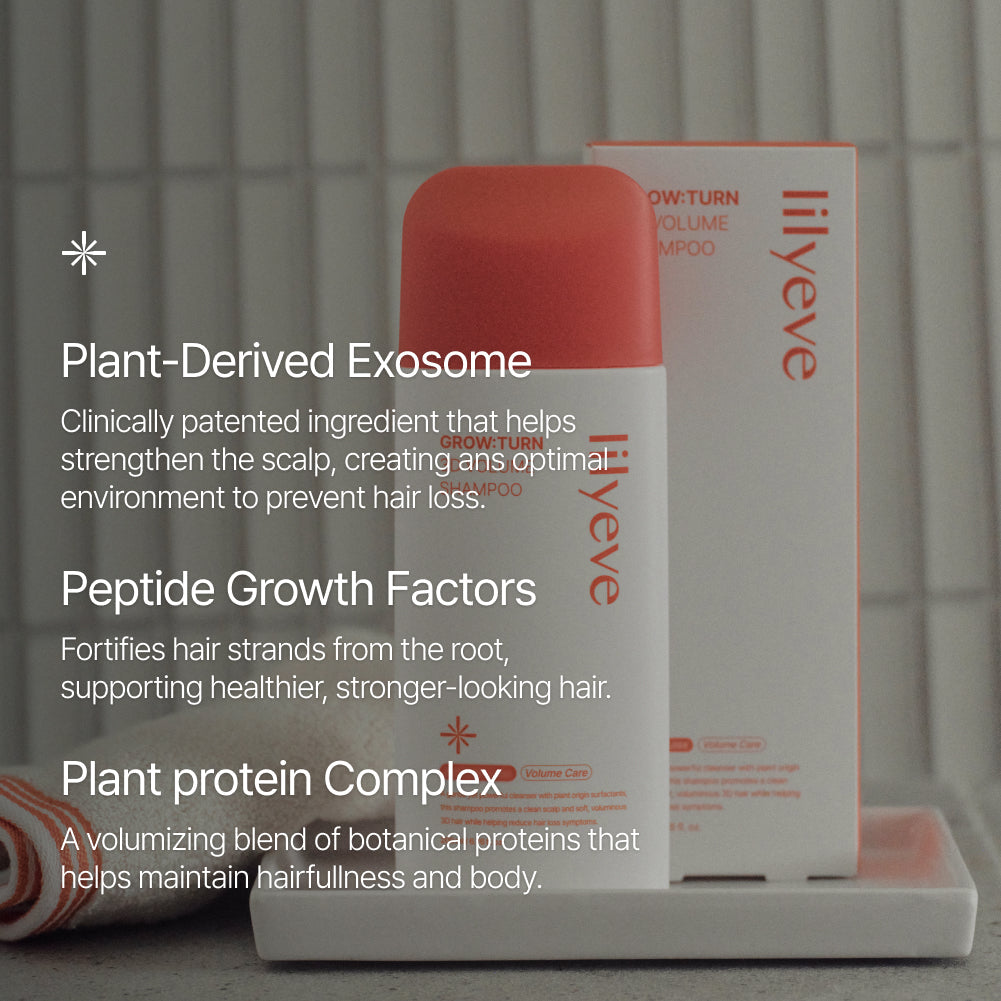 Lilyeve GrowTurn 3D Volume Shampoo 200ml — official detail 3