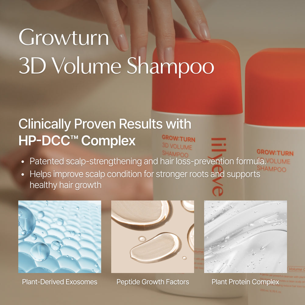 Lilyeve GrowTurn 3D Volume Shampoo 200ml — official detail 6
