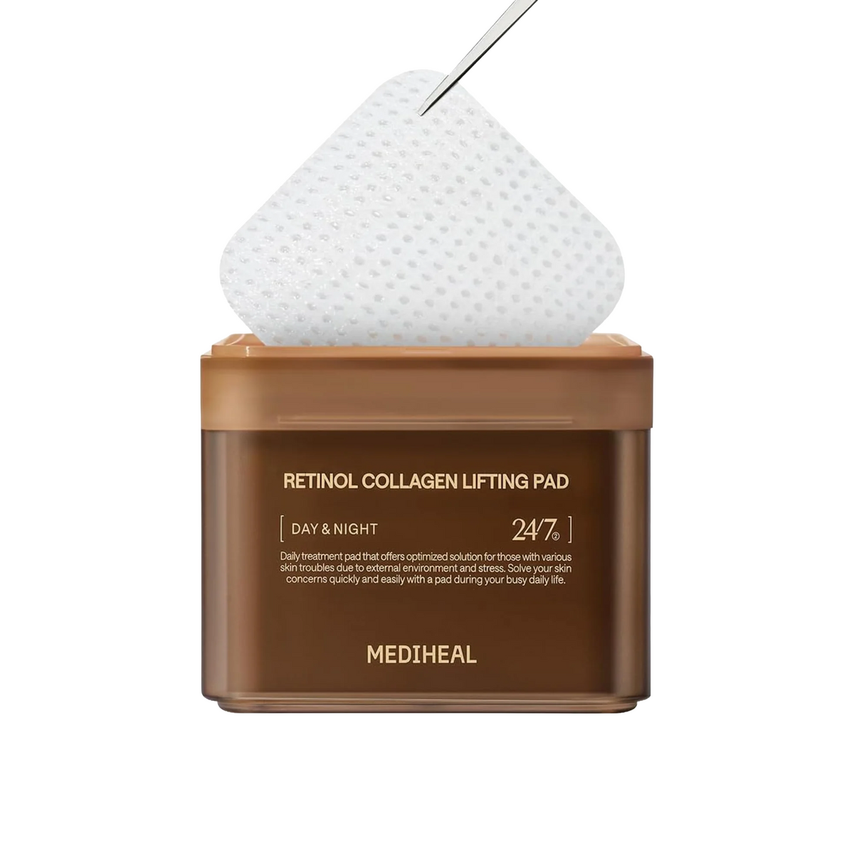 MEDIHEAL Toner Pad (Retinol Collagen Lifting, Phyto-Enzyme Peeling, Vitamide Brightening)
