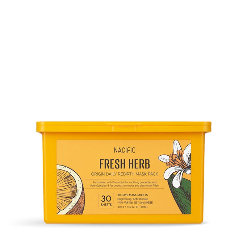 NACIFIC Fresh Herb Origin Daily Rebirth Mask Pack 330ml (30sheets)