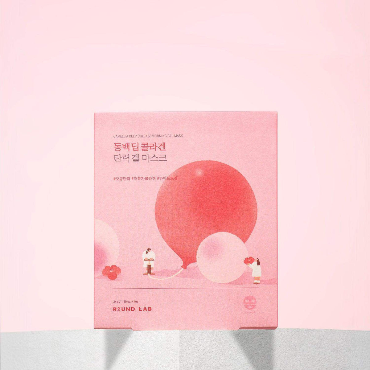Round Lab Camellia Deep Collagen Firming Gel Mask (1 Pack / 1 Sheet)