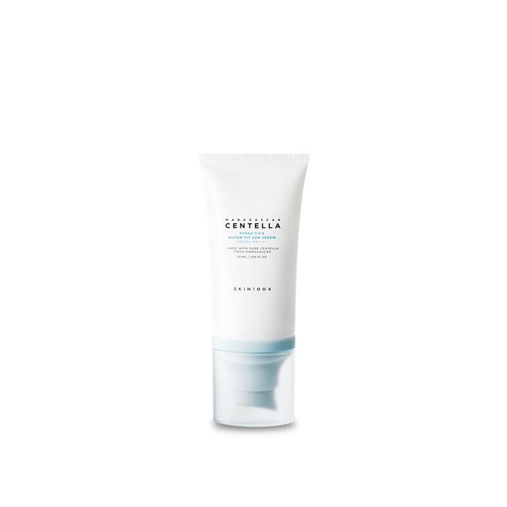 SKIN1004 Madagascar Centella Hyalu-Cica Water-Fit Sun Serum SPF50+ PA++++ (3 Options) │ 50ml / 100ml / Twin Pack