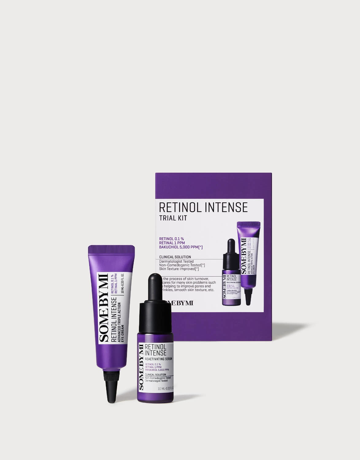 [KIT] Some By Mi Retinol Intense Trial Kit (Serum 10ml + Eye Cream 10ml)