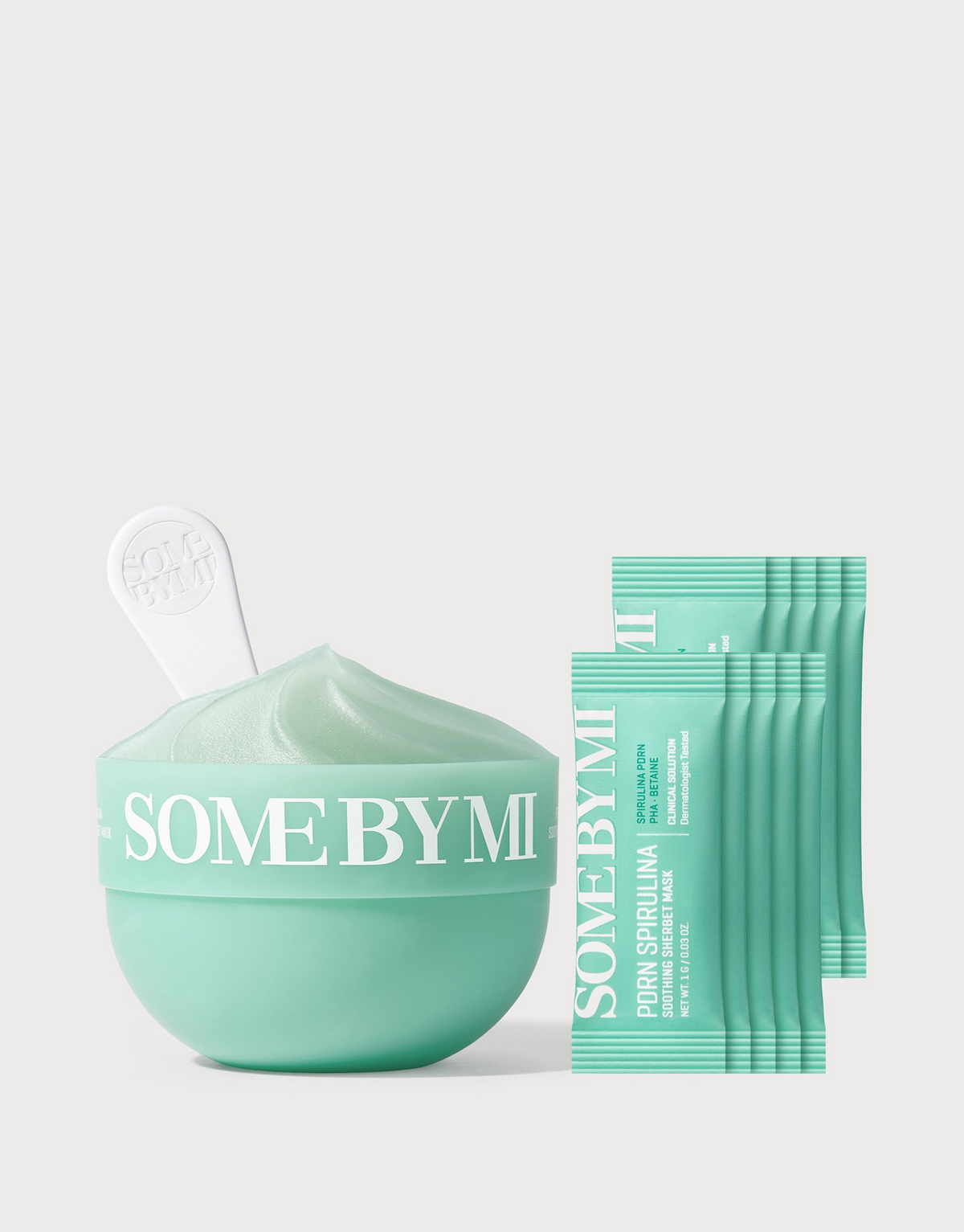 Some By Mi PDRN Spirulina Soothing Sherbet Mask 10 Sticks (1g*10ea)