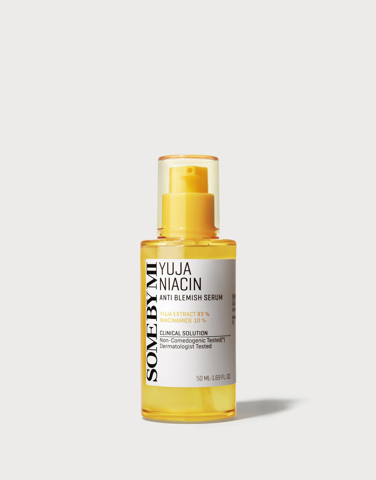SOME BY MI Yuja Niacin 30 Days Blemish Care Serum 1.69Oz/ 50ml, 12 Vitamins Included for Sensitive Skin, Brightening Effect, Dark Spots and Freckles Care, Korean Skin Care