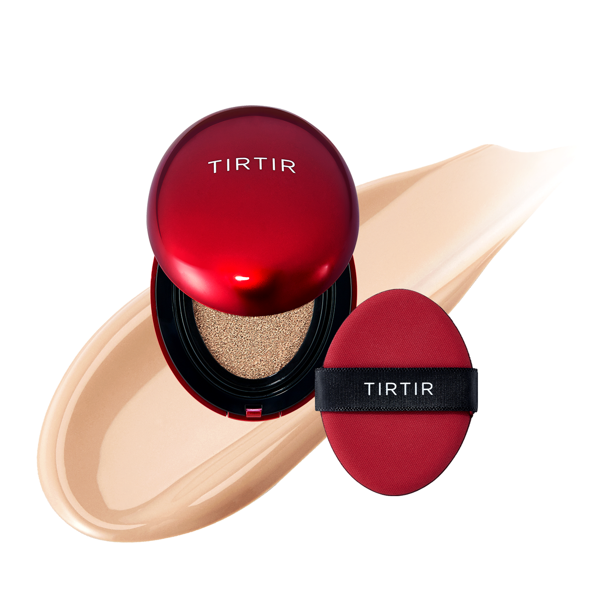 [MINI] TIRTIR Mask Fit Red Cushion Foundation Mini 4.5g (45 Shades) — 21N Ivory