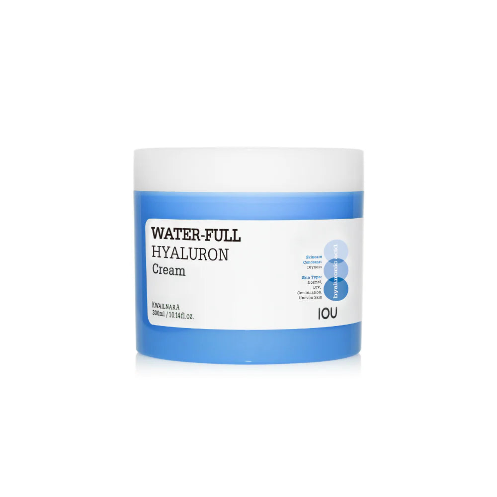 [RENEWED]IOU Water-Full Hyaluron Cream 300ml